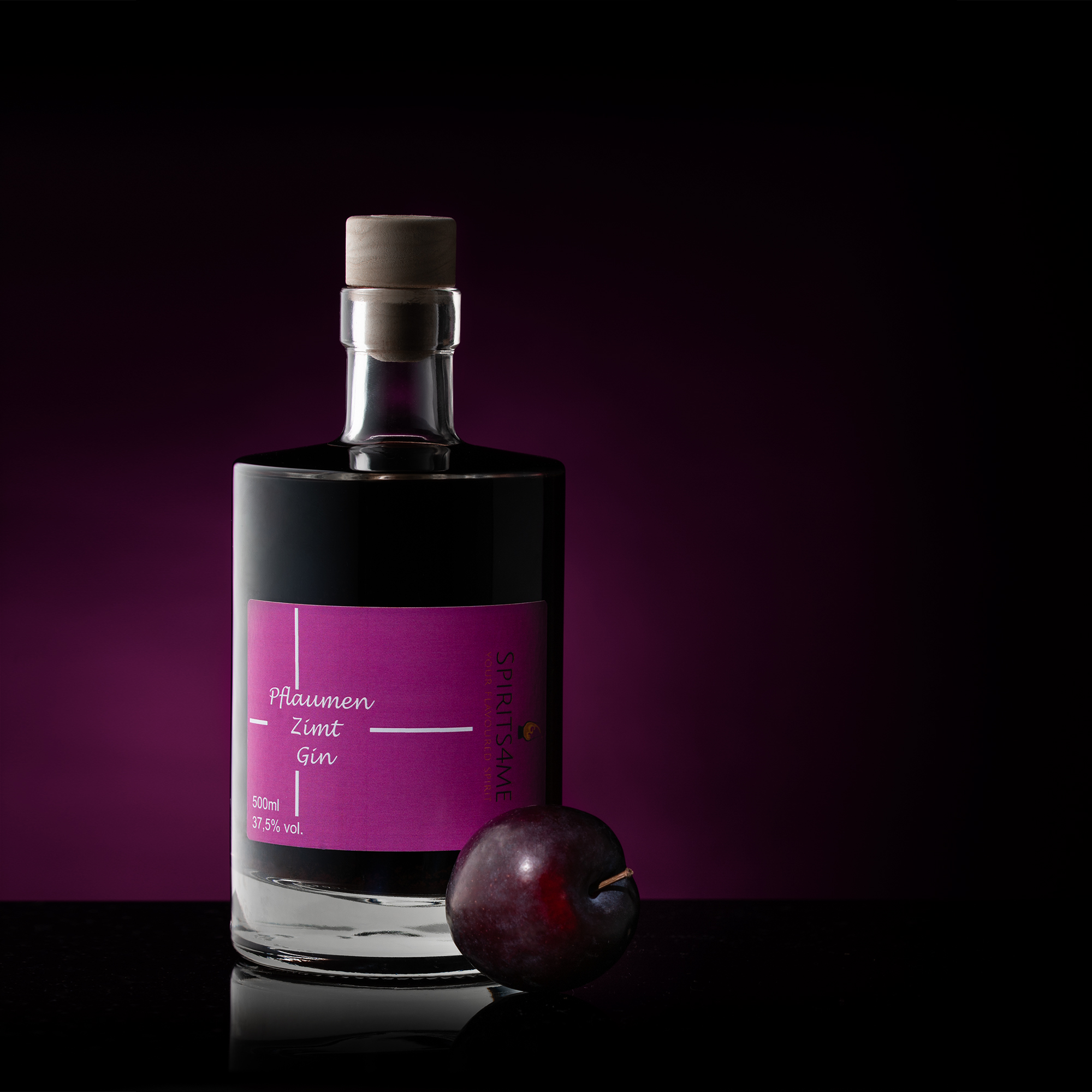 Pflaumen Zimt Gin